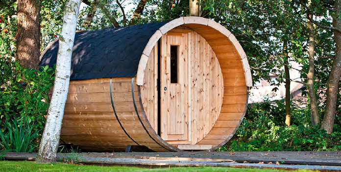 Barrel tuinhuis