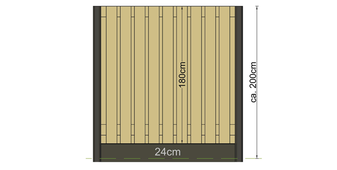 Hout betonsysteem Eems
