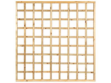 Trellis scherm met kader geïmpregneerd hout 