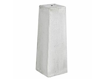 Betonpoeren wit grijs 18x18-15x15cm - M16