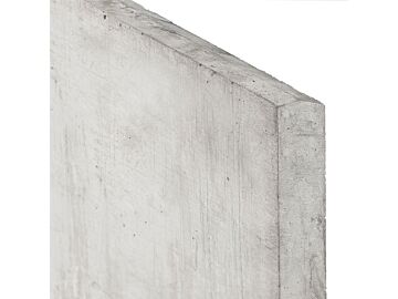Beton onderplaat grijs/wit 24 x 3.5 x 200 cm - voor sleufpaal