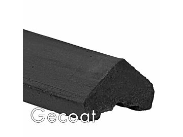 Afdekkap pyramide antraciet gecoat voor betonplaat