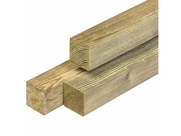 Tuinpaal geimpregneerd hout 6.8x6.8cm (68x68mm)