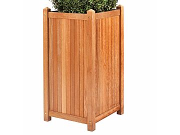 Plantenbak Java groot teak 45x45x90cm