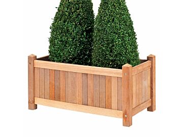 Plantenbak Sulawesi groot teak 100x50x50cm