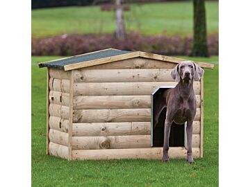 Vuren geimpregneerd hondenhok Labrador 118.5x86x93cm