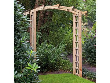 Pergola met boog geimpregneerd 120 x 50 x 220 cm