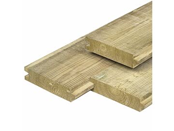 Damwand Geïmpregneerd Grenen Hout 4.0x17.0x300 cm