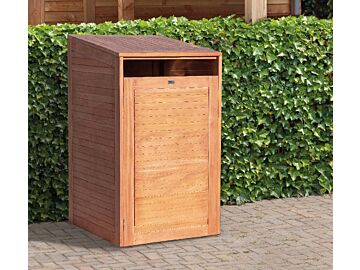 Kliko ombouw containerberging enkel hardhout 75x75x135cm