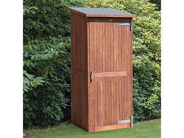 Tuinkast hardhout Santiago 80x65x185cm