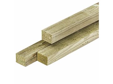 Timmerhout Geimpregneerd Grenen Hout 2.8x3.6cm