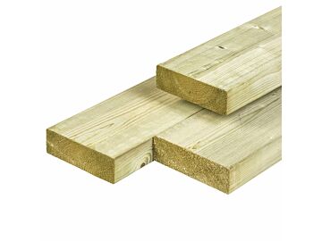 Timmerhout Noord-Europees Vuren Hout 4.4x14.5cm 