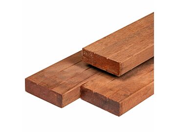 Timmerhout - Ligger - Balk Hardhout 4.4x14.5cm