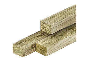 Timmerhout Geïmpregneerd Grenen Hout 4.4x6.8 cm