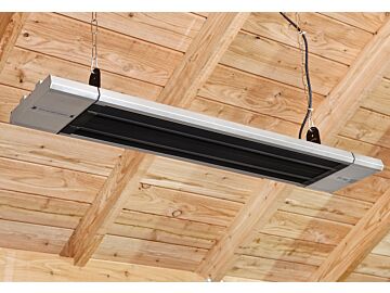 Heater black heat 900-1800W met wandsteun, timer en afstandsbediening