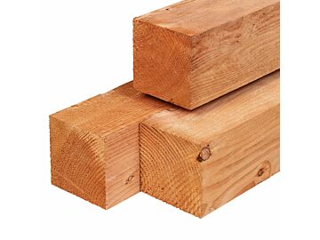 Tuinpalen Red Class Wood 14x14cm