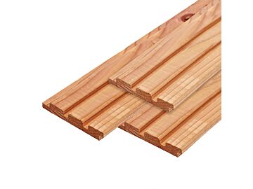 Deens Rabat - Triple Profiel Red Class Wood 2.2x14 cm
