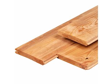 Dakbeschot Veer en Groef Red Class Wood 1.8x19.5cm