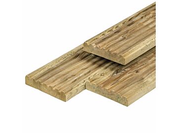 Vlonderplanken geimpregneerd grenen 2.8x14cm