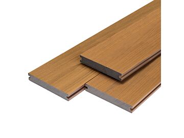 Vlonderplank Supreme massief composiet 2.0x14x400cm teak