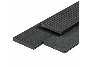 Vlonderplank Massief WPC Excellent 2.0x14x400cm Antraciet