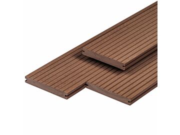 Vlonderplank Massief WPC Excellent 2.0x14x400cm Coffee