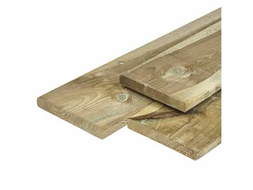 Tuinplank Geïmpregneerd Zweeds Huren Hout  2.8x19.5cm