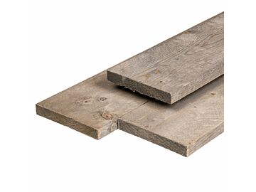 Tuinplank Vuren Zilvergrijs Geïmpregneerd 2.9x19cm