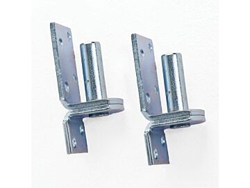 Stalen plaatduim voor schuttingdeur 38x5mm per stuk