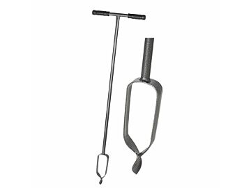 Grondboor 10cm verzinkt