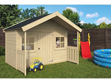 Houten speelhuisje Aladdin B180xD120cm