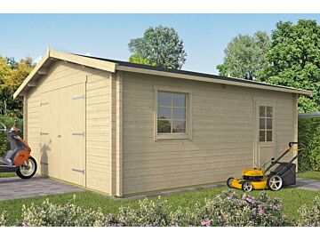 Houten garage Rydell 470x570cm Tuindeco