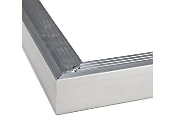 Aluminium daktrim buitenhoek