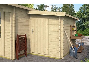 Blokhut aanbouw B160xD220cm