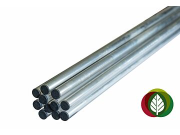 Roedegarnituur schuifzeil aluminium