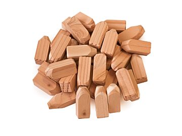 Houten Pennen Douglas 1.6x1.6x4.5cm