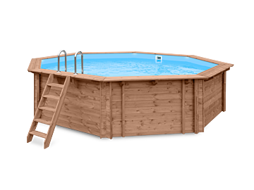 Houten zwembad 560x517cm Kokomo Beach