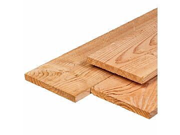 Tuinplank Lariks Douglas 2.5x25cm schuttingplank