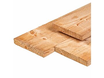 Tuinplank - Steigerplank Douglas ongeschaafd 3x20cm