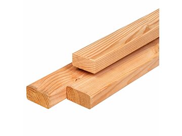 Timmerhout - Regel Douglas ongeschaafd 2.1x4.5cm 