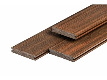 PuraShield composiet vlonderplank 2.3 x 13.8 x 400 cm clip systeem, massief, Ipe