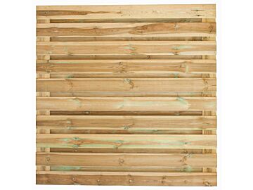 Tuinscherm Breda geimpregneerd 21-planks 180x180cm