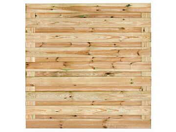 Tuinscherm Eindhoven geimpregneerd 19-planks 180x180cm