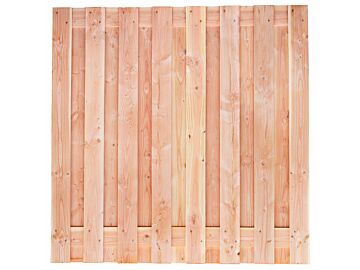 Tuinscherm Lariks Douglas Winterberg 17-planks 180x180cm