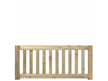 Tuinhek modern De Luxe 60x180cm recht