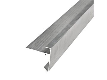 Aluminium daktrim recht 250 cm