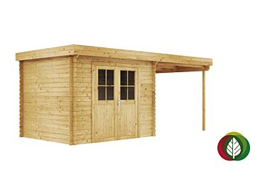 Blokhut Kleef 28mm 600x275cm - Duxwood