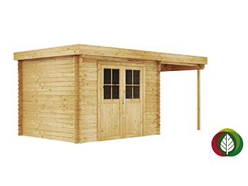 Blokhut Maas 28mm 550x300cm - Duxwood