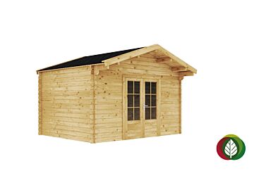 Blokhut Mervans 400 x320 cm - 44mm