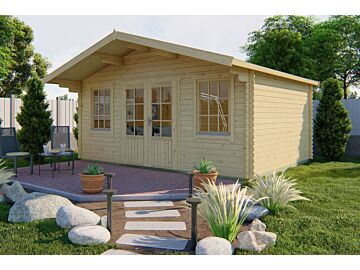 Blokhut Viggo 500x400cm Tuindomein